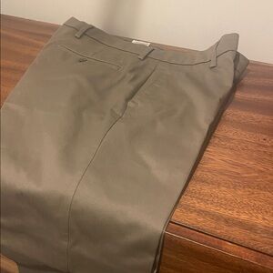 Dockers Gray Straight-Leg Pants